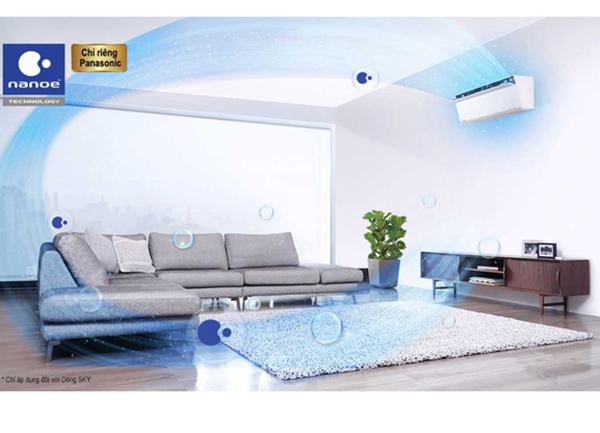 Cảm biến bụi Dust sensor trên điều hòa Panasonic