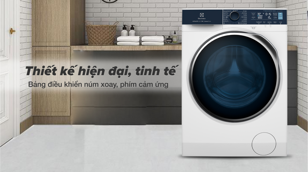 Máy giặt Electrolux EWF1042Q7WB 10kg thiết kế sang trọng, công nghệ hiện đại