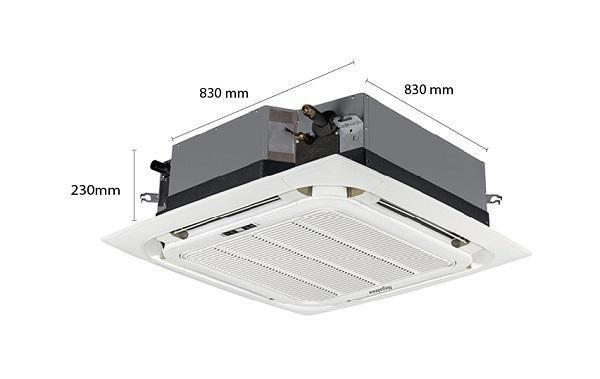 Kích Thước Điều Hoà Âm Trần Dàn Lạnh Dàn Nóng Đầy Đủ Nhất