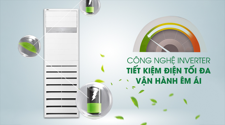 Điều hòa tủ đứng LG 48000BTU 3 pha gas R32 ZPNQ48LT3A0