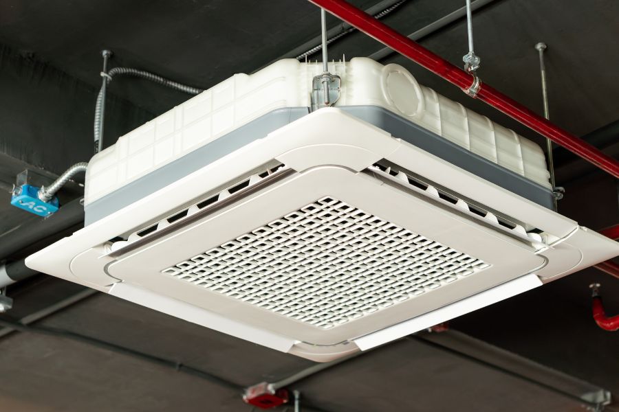 Tổng hợp các loại kích thước điều hòa cassette âm trần chuẩn cho thi công