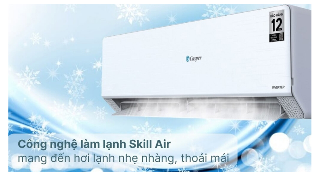 Tìm hiểu ưu điểm về công nghệ khí mềm SilkAir trên điều hòa Casper