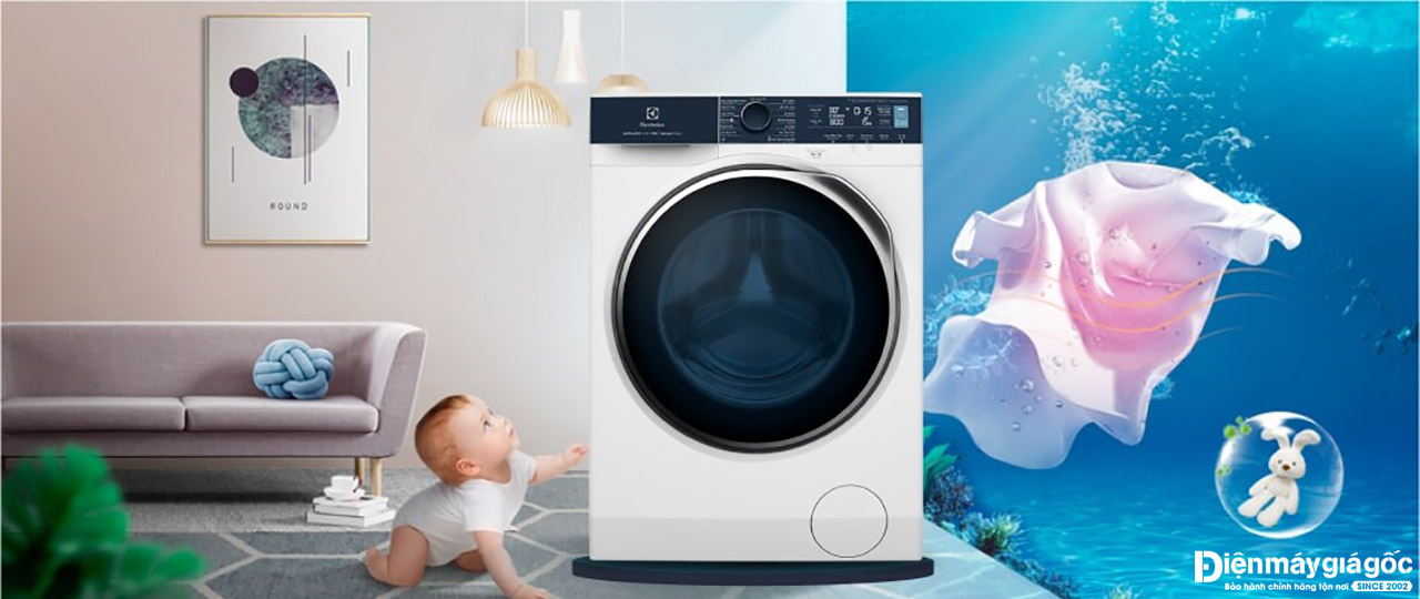 Ưu điểm của máy giặt Electrolux EWF1042Q7WB 10kg