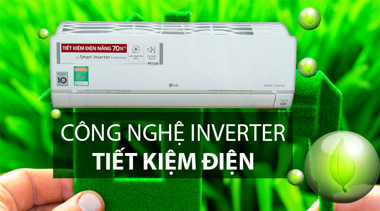 Điều hòa LG 1 chiều inverter V13WIN1 có thực sự tiết kiệm điện