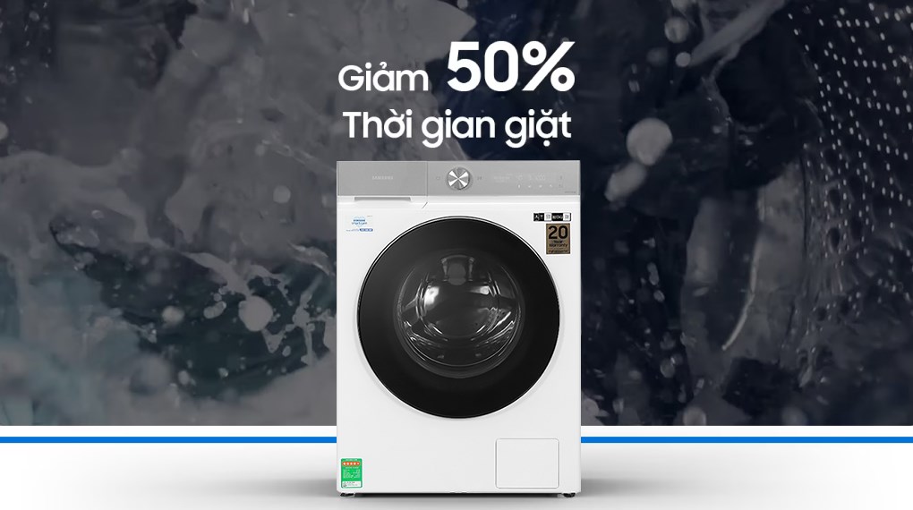 Vì sao nên mua máy giặt Samsung WW14BB944DGH/SV 14kg cho gia đình đông người?