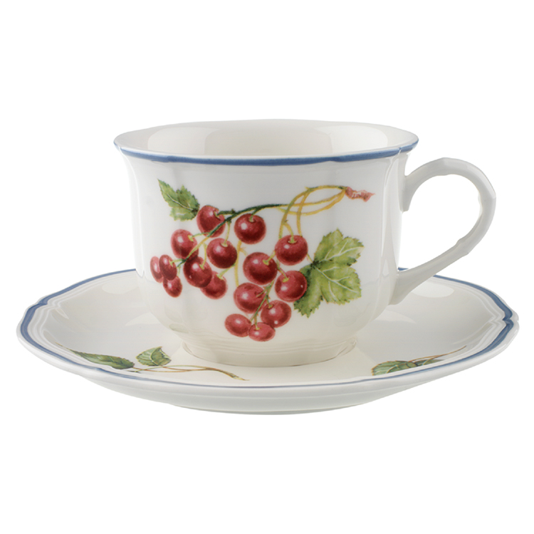 Bộ cốc kèm đĩa Villeroy and Boch Cottage 10 1115 1230