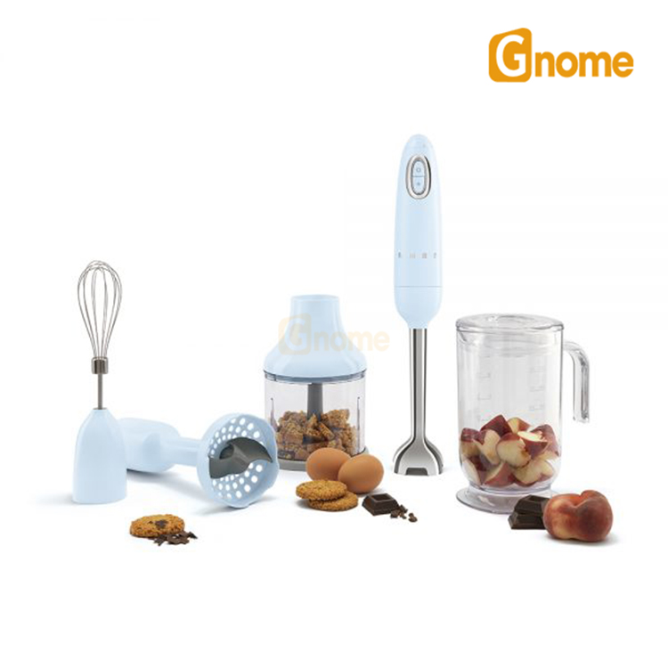 Bộ máy xay cầm tay Smeg HBF02PBEU Pastel Blue