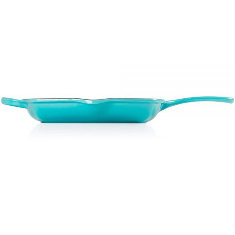 Chảo nướng vuông Le Creuset 26cm Karibik Blau