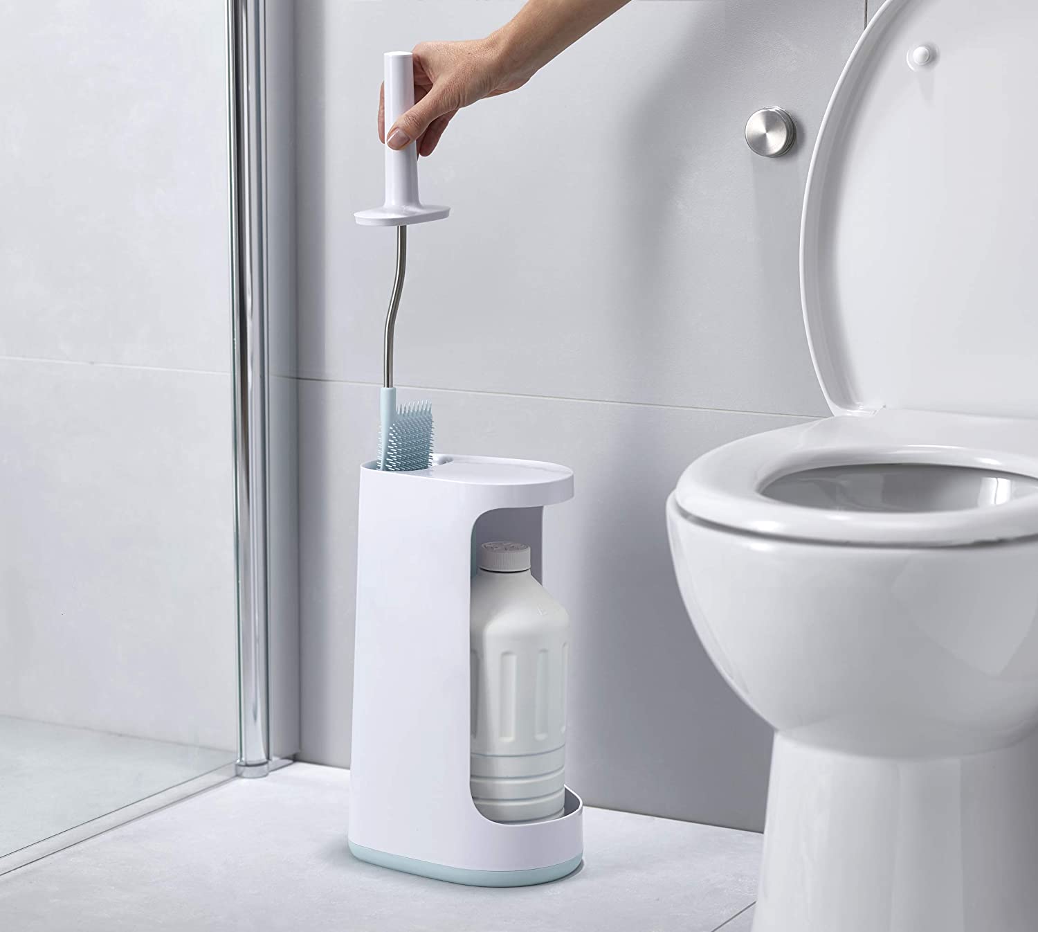 Công dụng của sản phẩm cọ toilet Joseph Joseph Silicone