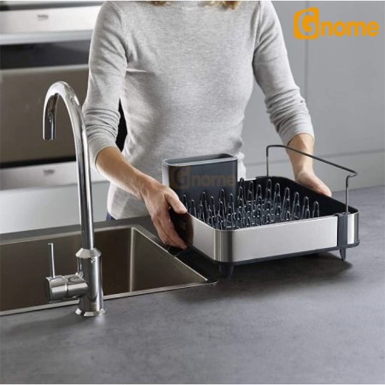 Giá bát đĩa và bình nước rửa tay Joseph Joseph 85189 - Thiết kế mở rộng, đóng mở tuỳ chỉnh