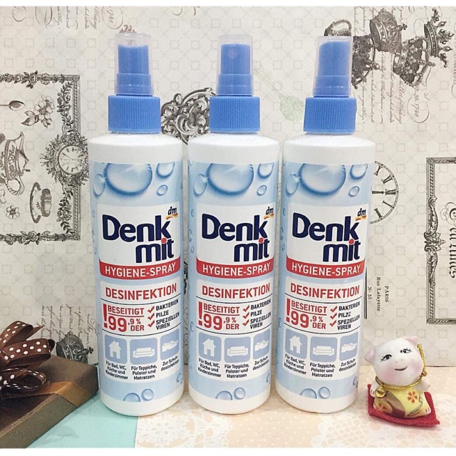 Giá xịt khử trùng Denkmit Hygiene - Spray 400ml