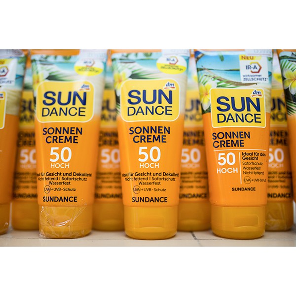 Hướng dẫn sử dụng Kem Chống Nắng SUNDANCE Sonnencreme LSF 50, 100 ml