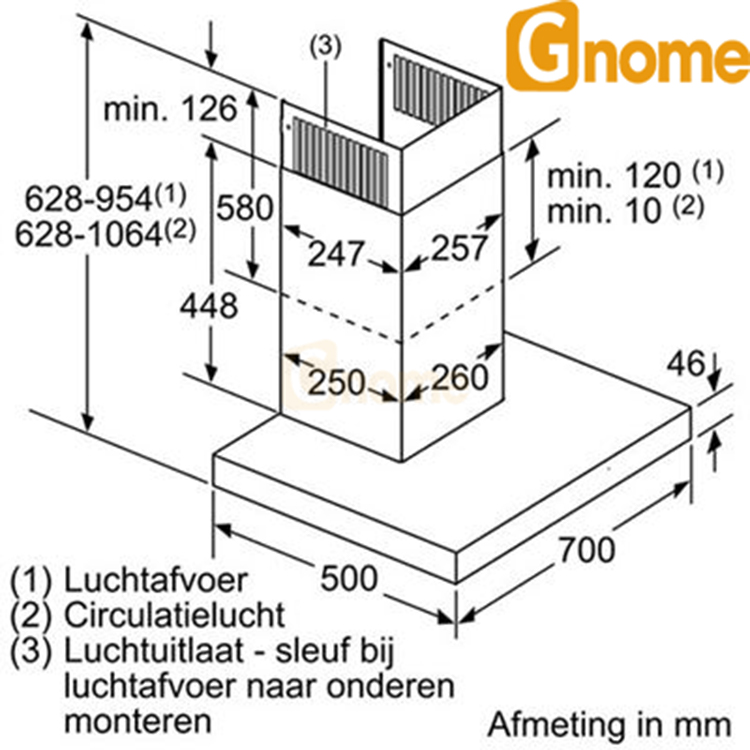 Máy hút mùi Bosch DWB77CM50 seri 6