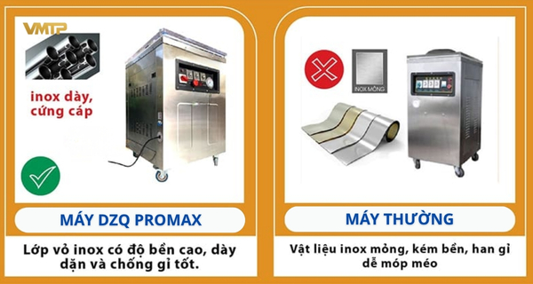 máy hút chân không dzq500 promax