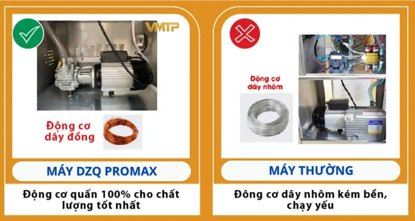 máy hút chân không dzq500 promax