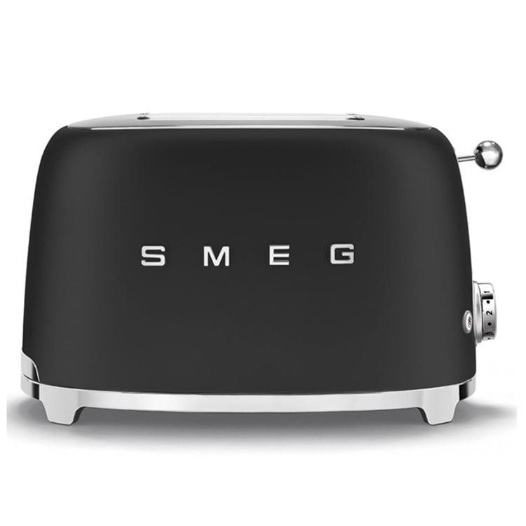 Máy nướng bánh mì Smeg TSF01BLMEU Black