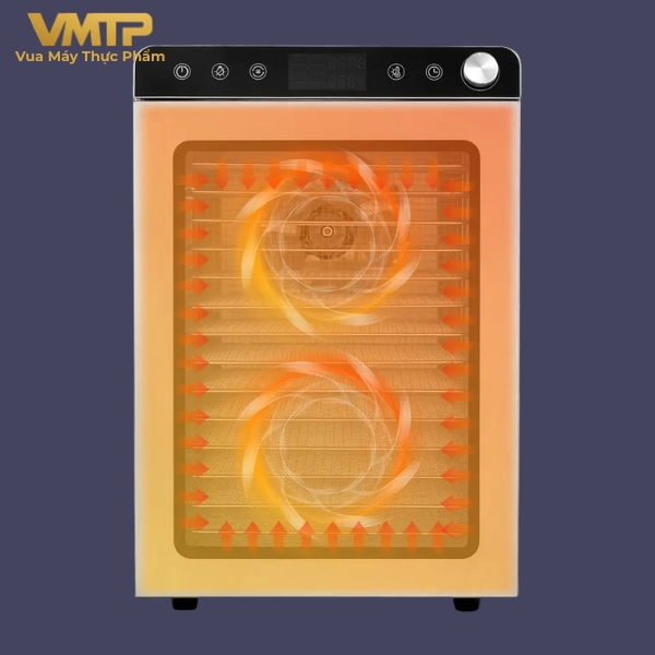 Máy Sấy Thực Phẩm Công Nghiệp 16 Khay SS-16A