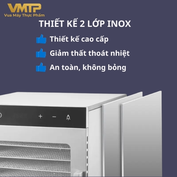 Máy Sấy Thực Phẩm Công Nghiệp 16 Khay SS-16C