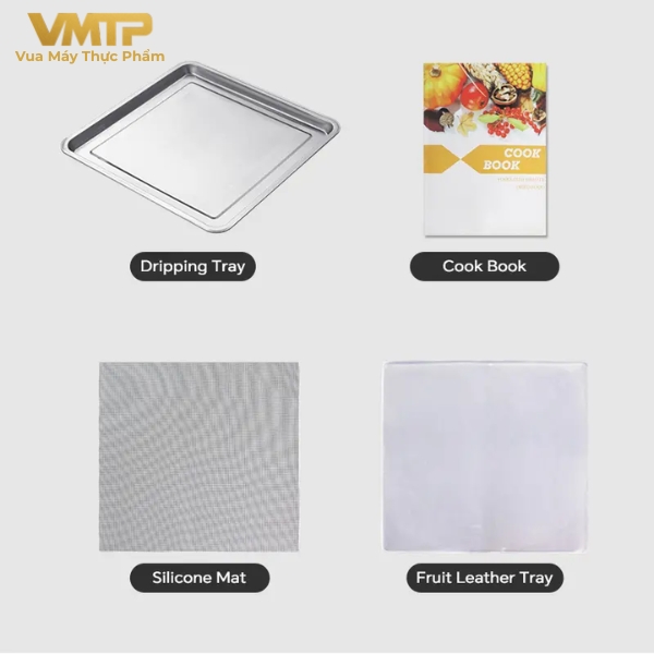 Máy Sấy Thực Phẩm Gia Đình 10 Khay SS-10H