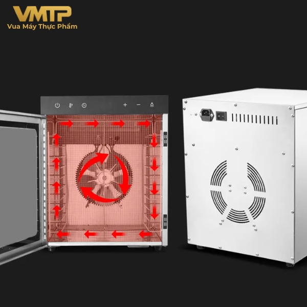 Máy Sấy Thực Phẩm Gia Đình 10 Khay SS-10H
