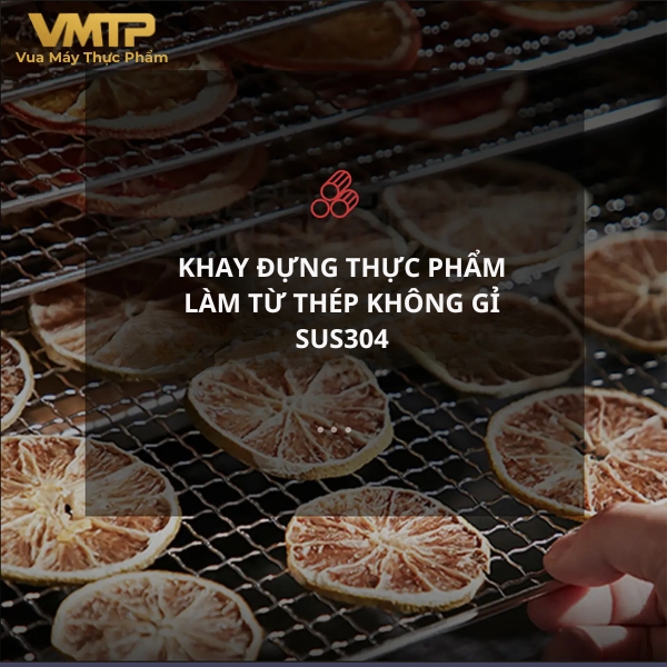 Máy Sấy Thực Phẩm Gia Đình 6 Khay SS-06F