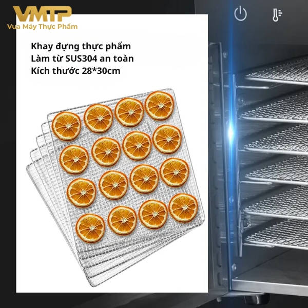 Máy Sấy Thực Phẩm Gia Đình 6 Khay SS-06H