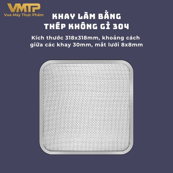 Máy Sấy Thực Phẩm Gia Đình 8 Khay DSC-08A