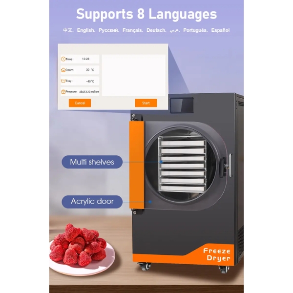 Máy Sấy Thực Phẩm Thăng Hoa 20Kg DFD-20B