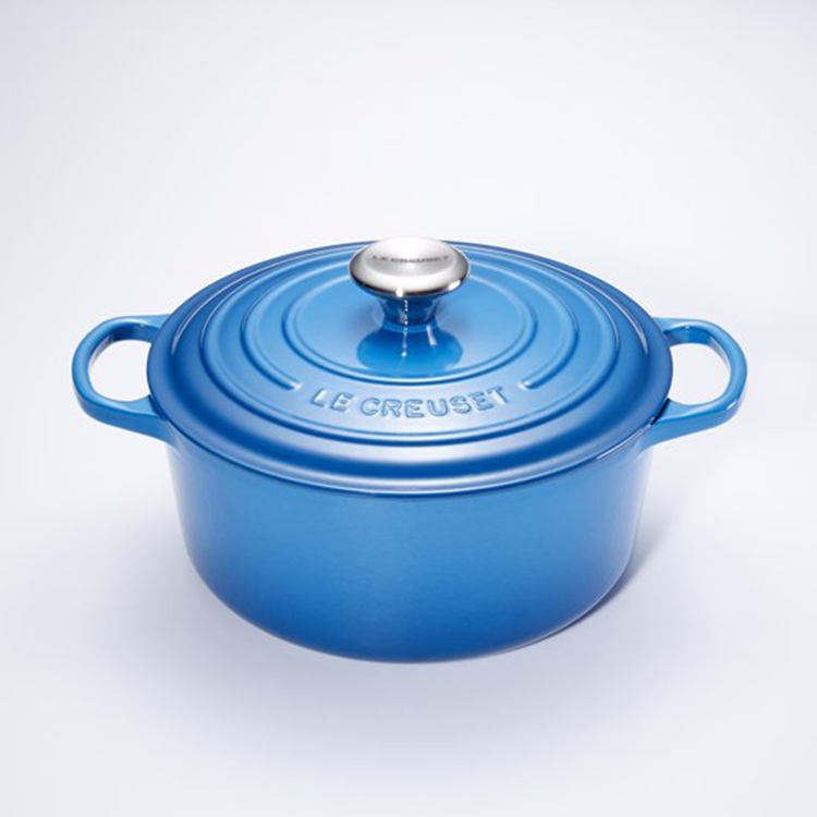 Nồi gang Le Creuset Brater Rund Evo 24cm Blue Marseille