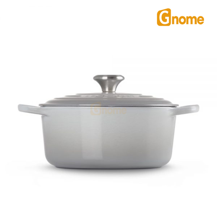 Nồi gang Le Creuset Evo Mist Gray 24cm