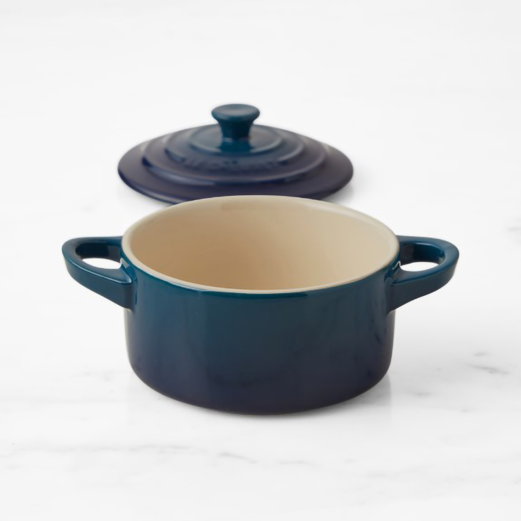 Nồi Gốm Le Creuset Mini Cocotte 10cm 0,2L Deep Teal