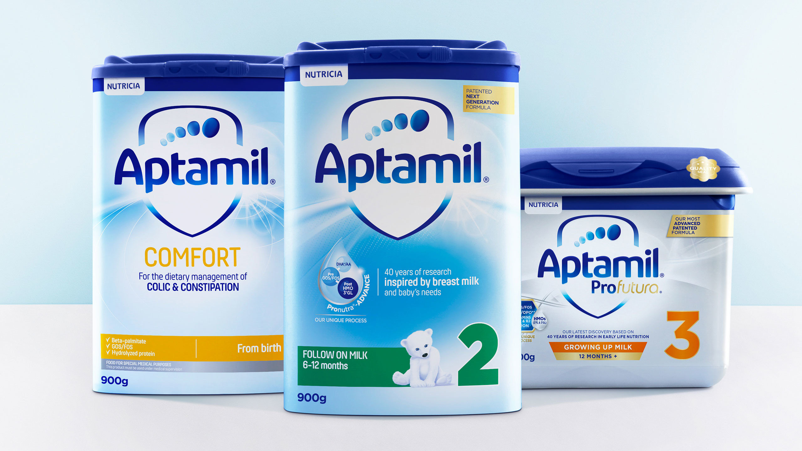 Sữa Aptamil liên tục phát triển - Tiết lộ mục đích thương hiệu mới