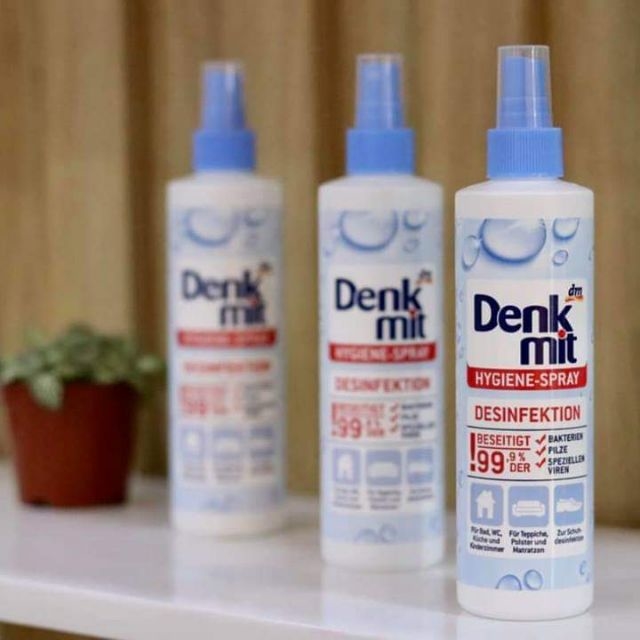 Tính năng xịt khử trùng Denkmit Hygiene - Spray 400ml