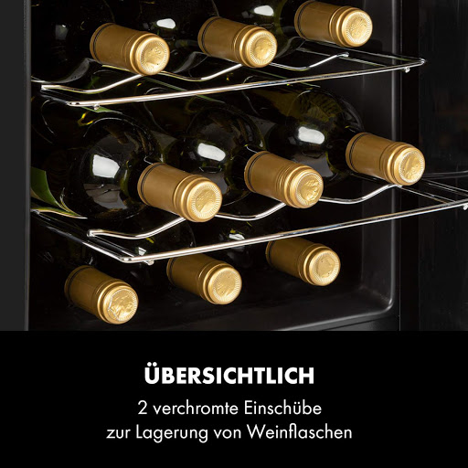 Ưu điểm của tủ đựng rượu vang và cigar Klarstein El Dorado Humidor & Weinkühlschrank