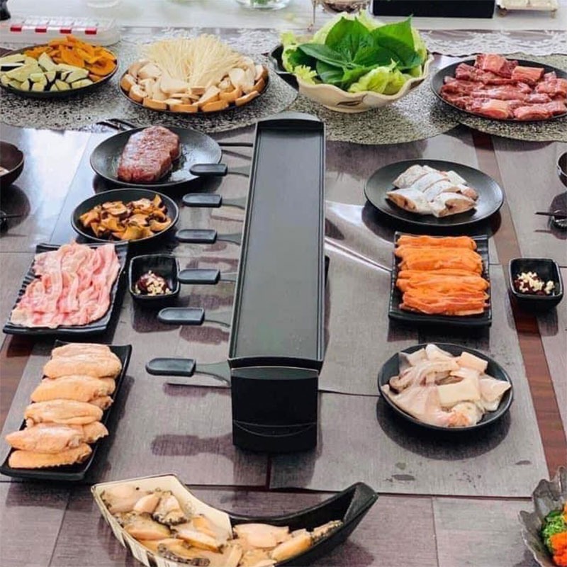 Bếp Nướng Stockli Six Raclette Grill [Hàng Đức]