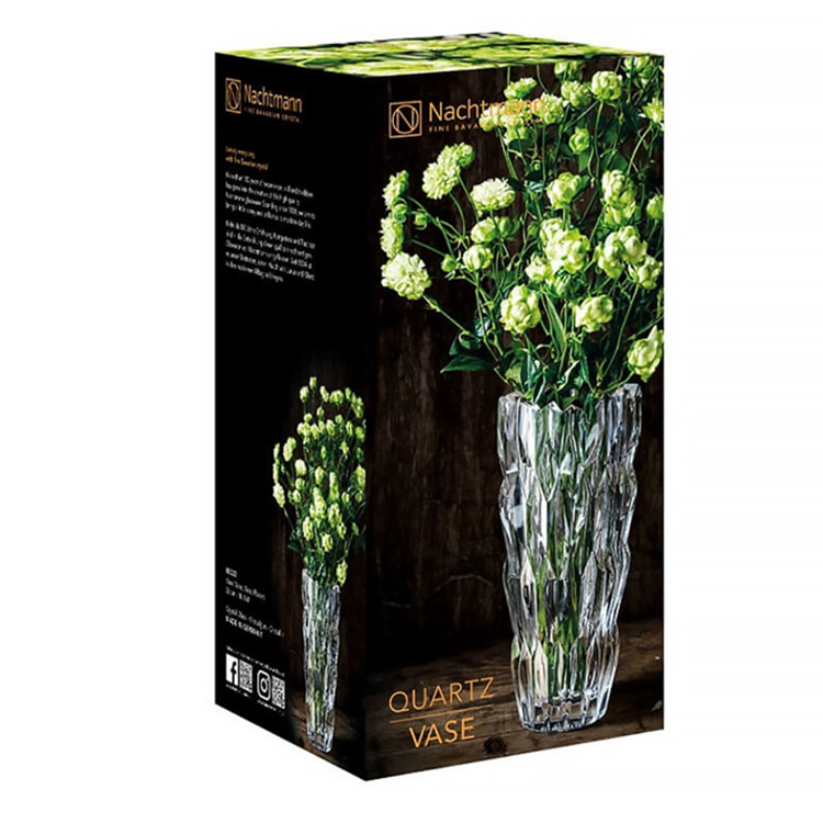 Bình Hoa Pha Lê Nachtmann Quartz 88332 Vase 26cm [Hàng Đức]