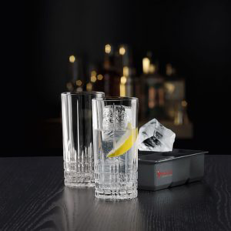 Bộ 2 Cốc Pha Lê Và Khay Đá Spiegelau 4500279 [Nhập Đức]