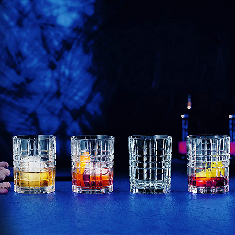 Bộ 4 cốc thủy tinh Whisky Nachtmann Square 101050 [Hàng Đức]