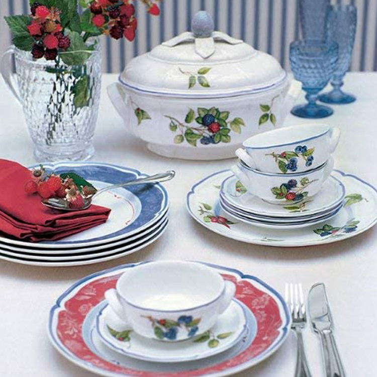 Bộ cốc kèm đĩa Villeroy and Boch Cottage 10 1115 1410