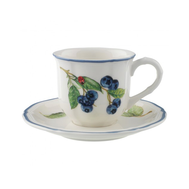 Bộ cốc kèm đĩa Villeroy and Boch Cottage 10 1115 1410