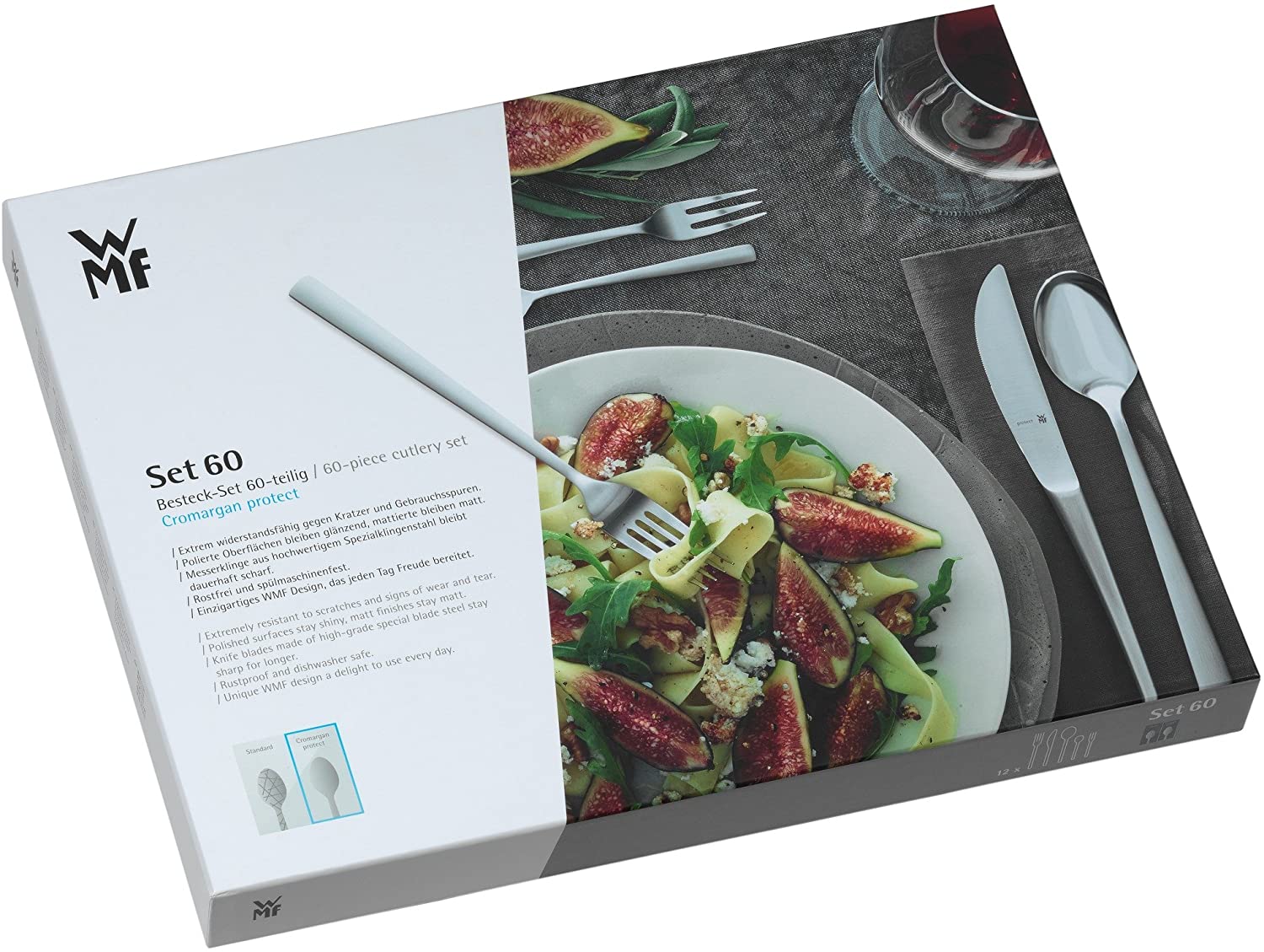 Bộ dao thìa dĩa 60 món WMF Philadelphia [Nhập Đức]