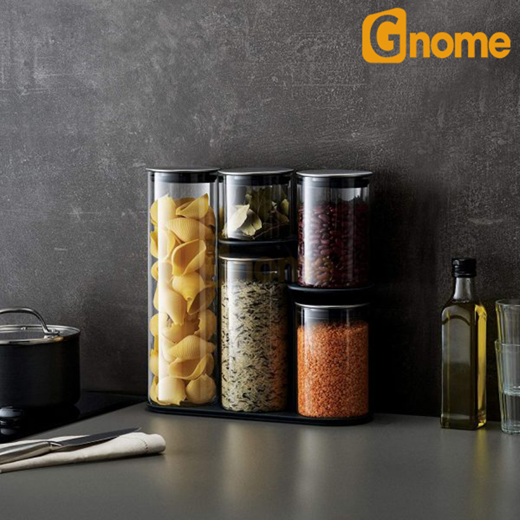 Bộ 5 Hộp Đựng Đồ Khô Joseph Joseph 95035 Podium 100