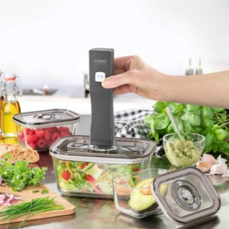 Bộ Hộp Đựng Và Máy Hút Chân Không Caso 1169 [Nhập Đức]