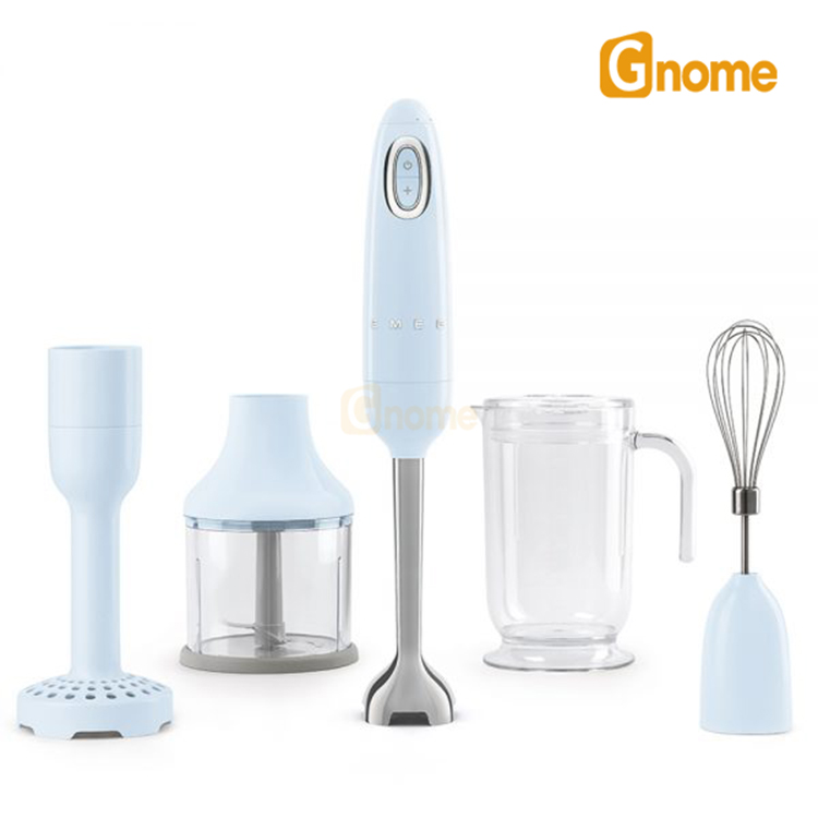 Bộ máy xay cầm tay Smeg HBF02PBEU Pastel Blue [Hàng Đức]