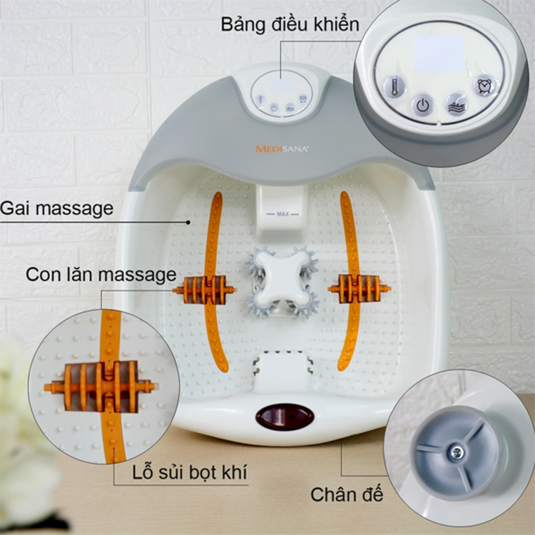 Bồn Massage chân Medisana FS 885