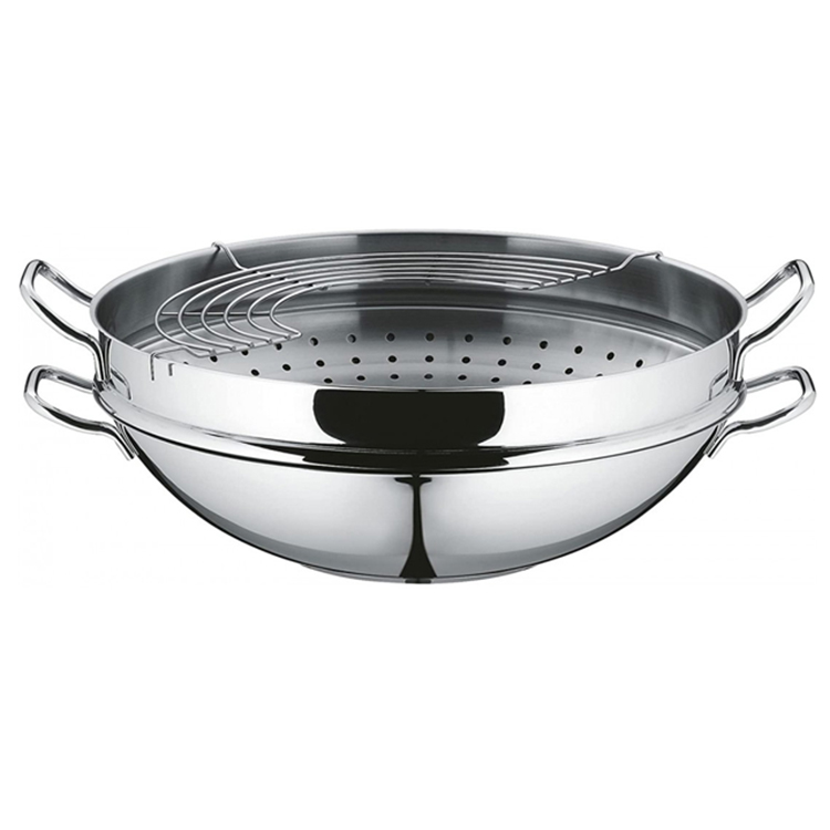 Chảo kèm xửng hấp WMF Wok Macao 36cm