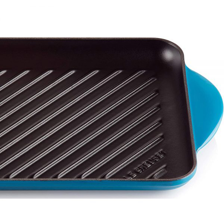 Chảo nướng chữ nhật Le Creuset 32x22cm Blue Marseille [Made in France]