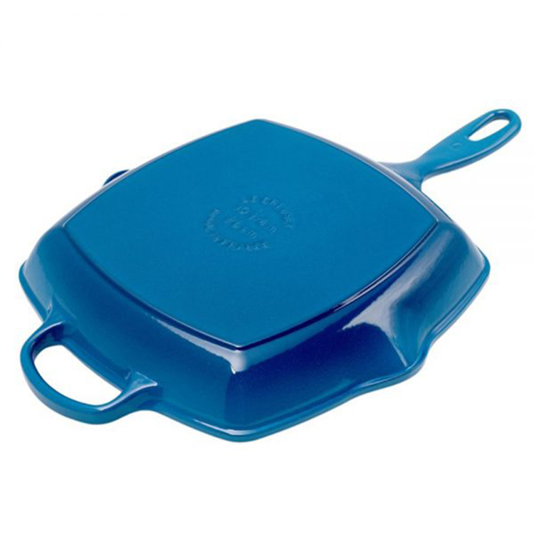 Chảo nướng vuông Le Creuset 26cm Blue Marseille [Made in France]