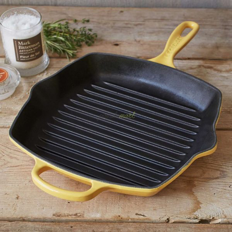 Chảo nướng vuông Le Creuset 26cm Gelb [Made in France]