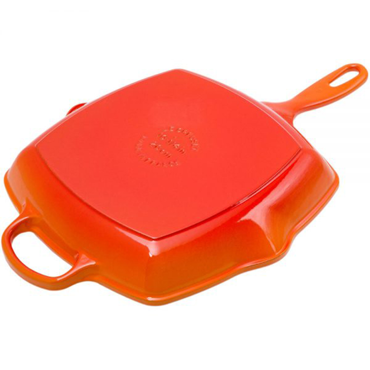 Chảo nướng vuông Le Creuset 26cm Orange [Made in France]